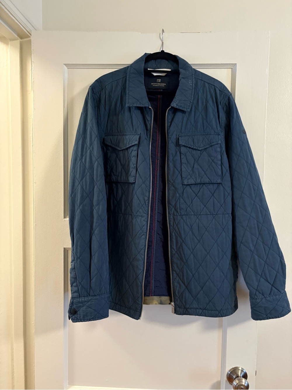 SCOTCH + SODA MENS QUILTED JACKET